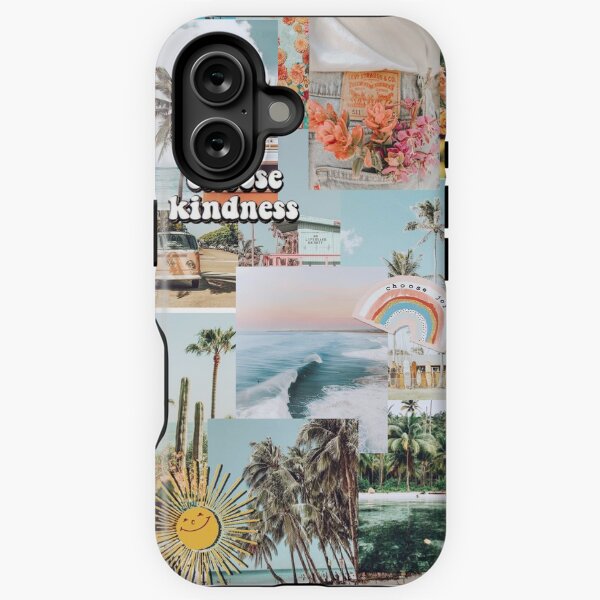 Item preview, summer collage iphone case wallpaper designed and sold by danikameb.