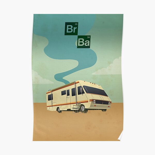 breaking bad crystal ship rv Poster