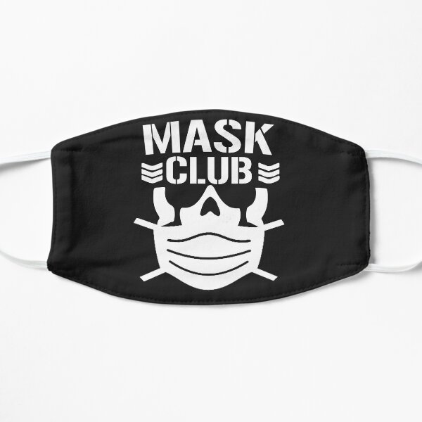 Mask Club Face Mask Bullet Club Mask Bullet Club T-Shirt Text Mask Wrestling Mask Gift Mask