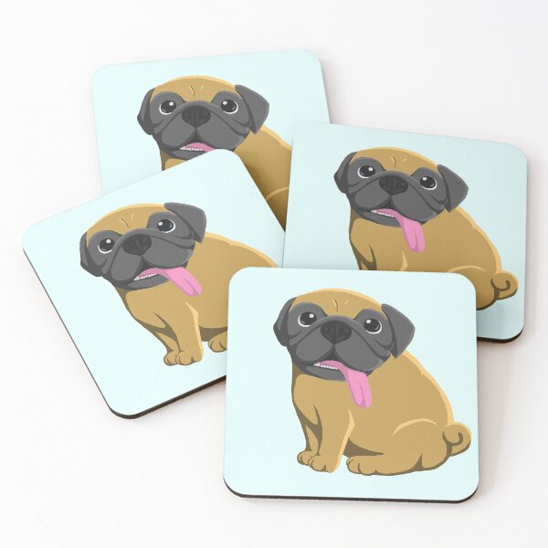 Item preview, Black and Tan Pug designed and sold by kris10schiller.
