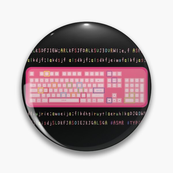 Item preview, ASMR KEYBOARD TYPING designed and sold by Mrsoulball.