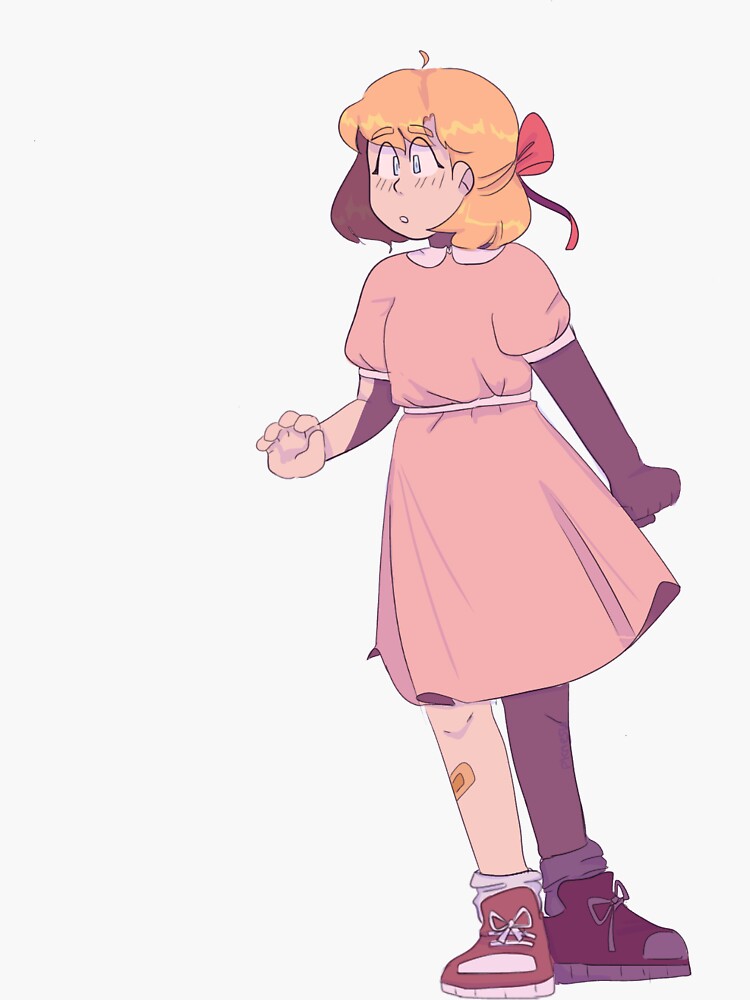 "Paula Earthbound" Sticker by pknesu Redbubble