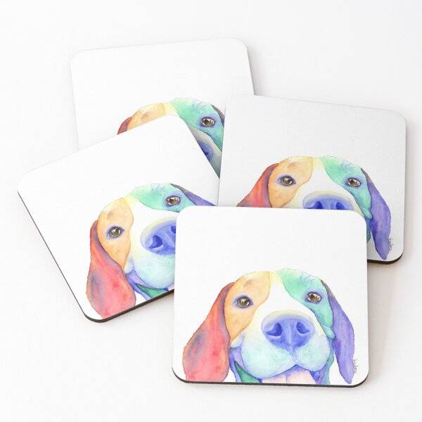 Artikelvorschau, aufgeregter Beagle. entworfen und verkauft von artbykimg.