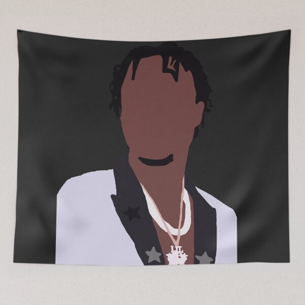 Item preview, lil tjay silhouette designed and sold by morgananjos.