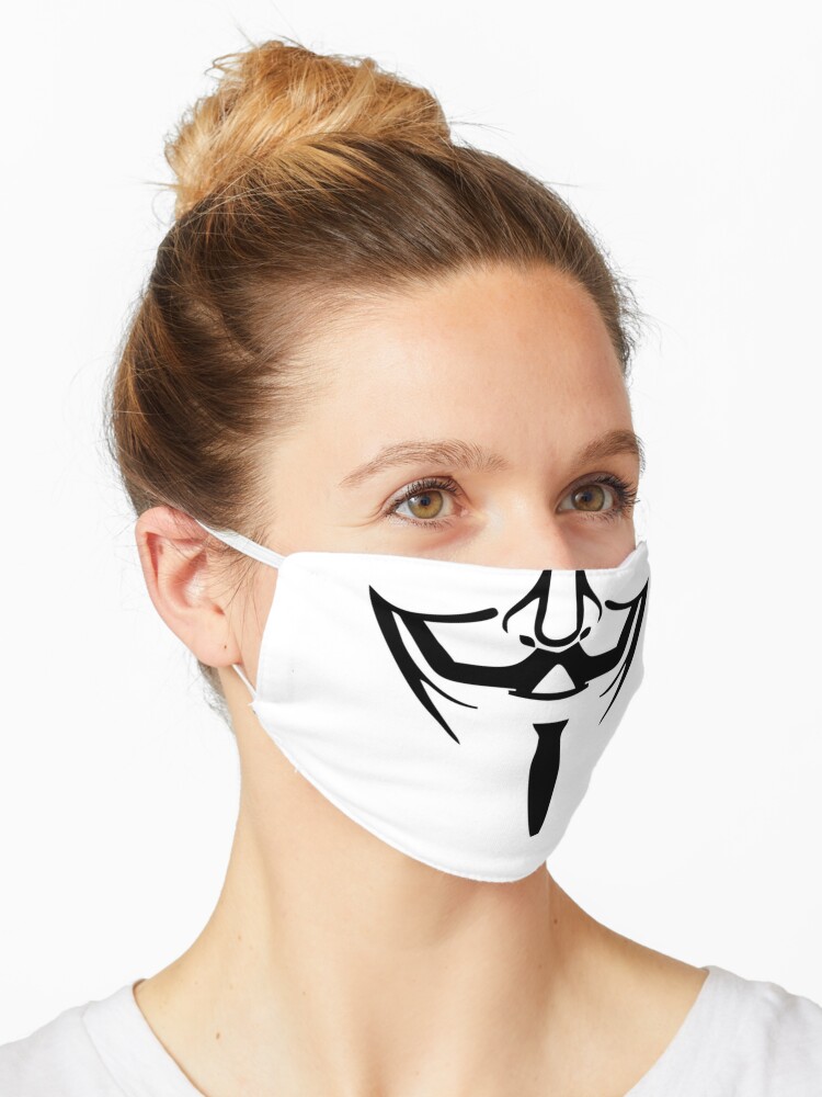 Anonymous Mask By Noupui Redbubble - roblox anonymous hacker mask
