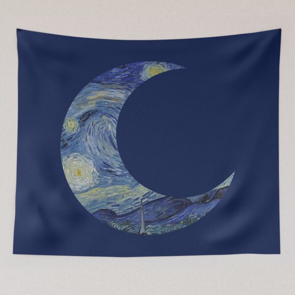 Item preview, Starry Night Moon designed and sold by NikkiMouse82.