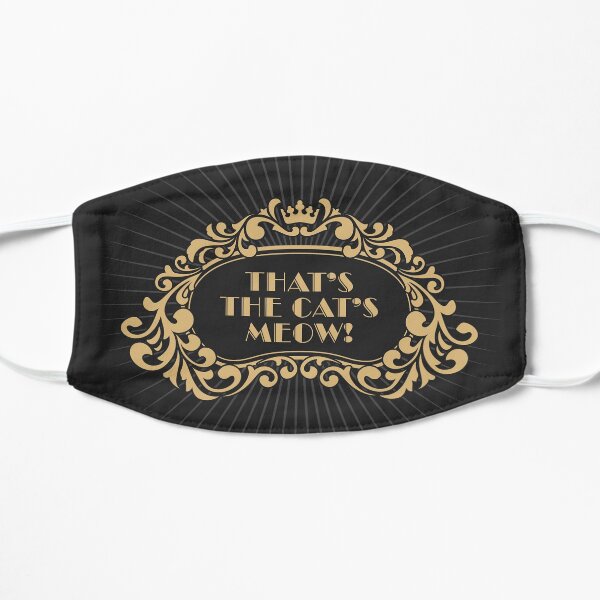 Speakeasy 1920s Slang - The Cats Meow Mask
