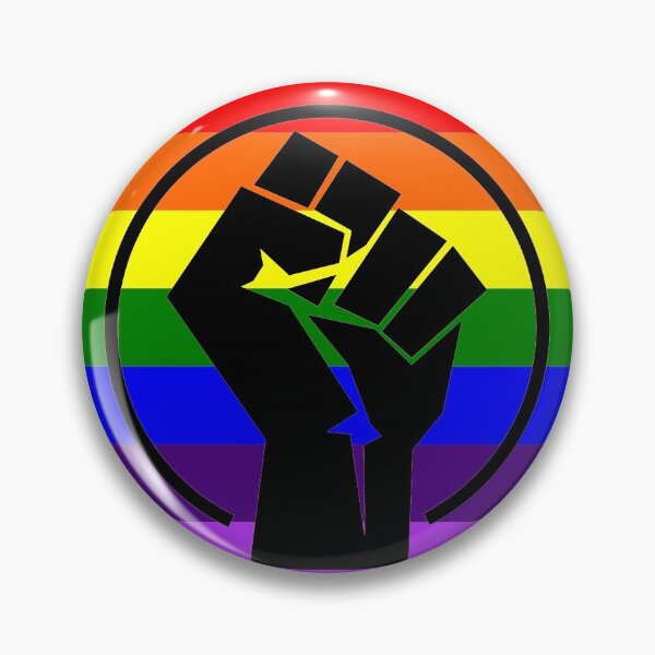 Item preview, Resistance Fist "LGBTQIA+ Black Lives Matter" designed and sold by itsmebecca.