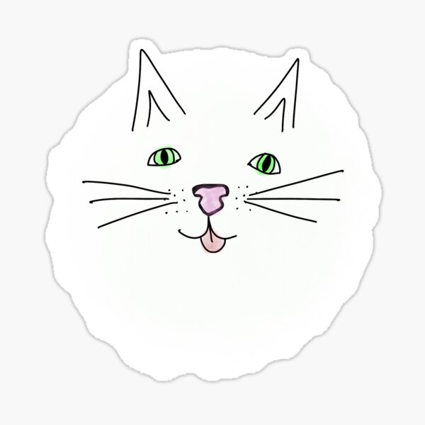 Item preview, Cotton Ball Cat designed and sold by pbnkelly.