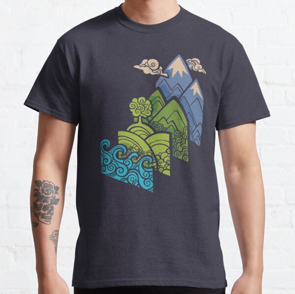 Portrait in a Landscape  T-shirt for Sale by cmoesh, Redbubble