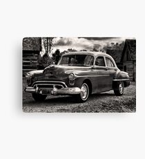 The Test Of Time - 1950 Oldsmobile Rocket 88 Canvas Print