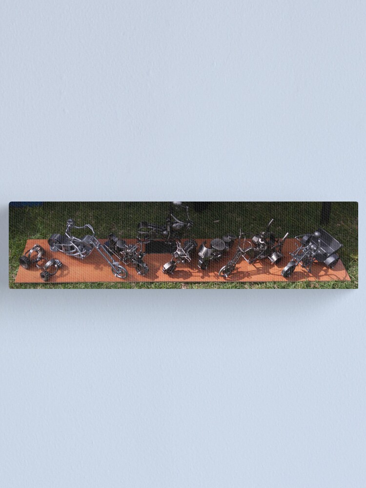 Alternate view of Miniature Sculptures Canvas Print