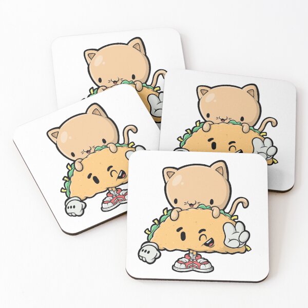 Item preview, Cat Taco Friends designed and sold by swiftyspade.