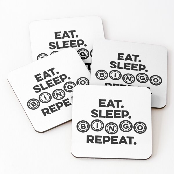 Item preview, Eat Sleep Bingo Repeat - Funny Caller Player Game Balls Gift designed and sold by Style4You24.