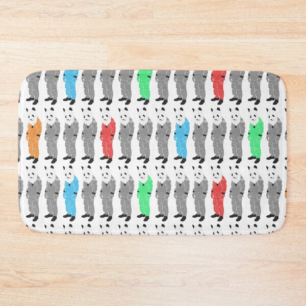 Item preview, Bearded Space Panda 4 (white) designed and sold by animinimal.