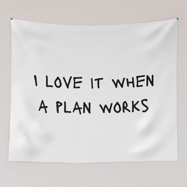 Item preview, I love it when a plan works designed and sold by ItsNikkiArts.