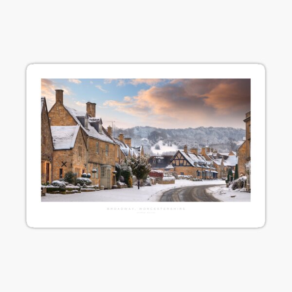 Broadway, Worcestershire Sticker