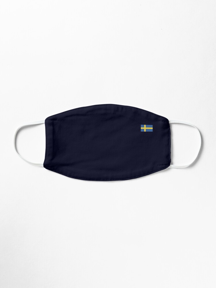 Alternate view of Sweden flag Mask