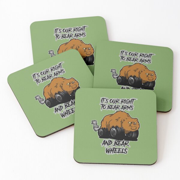 Item preview, Grizzly Bear Monster Wheel: Right to Bear Arms and Bear Wheels designed and sold by iduzarts.