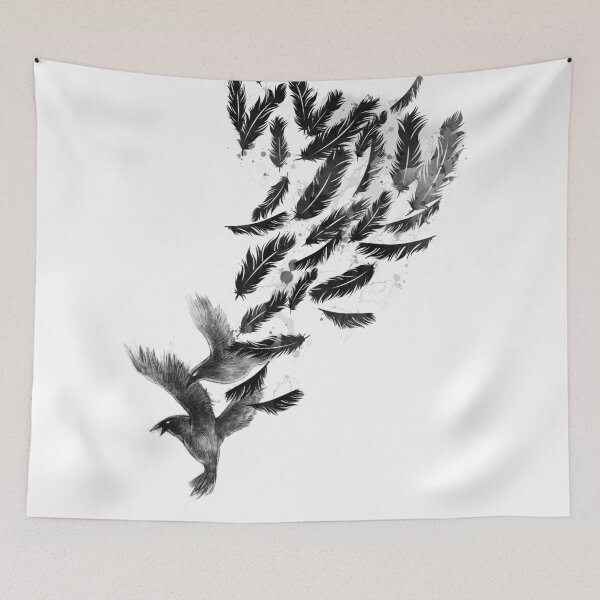 Item preview, Black Bird Angel is Falling RIP Can't Breathe Justice designed and sold by jimmytan.