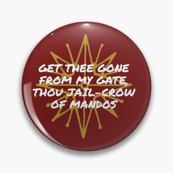 Item preview, Jail-Crow of Mandos [white font] designed and sold by mariact1995.