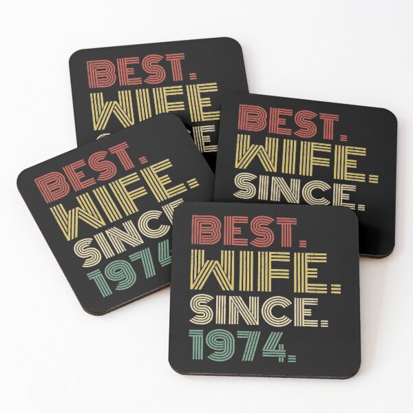 Item preview, Best Wife Since 1974 - Wedding Anniversary Gift designed and sold by nana1099.