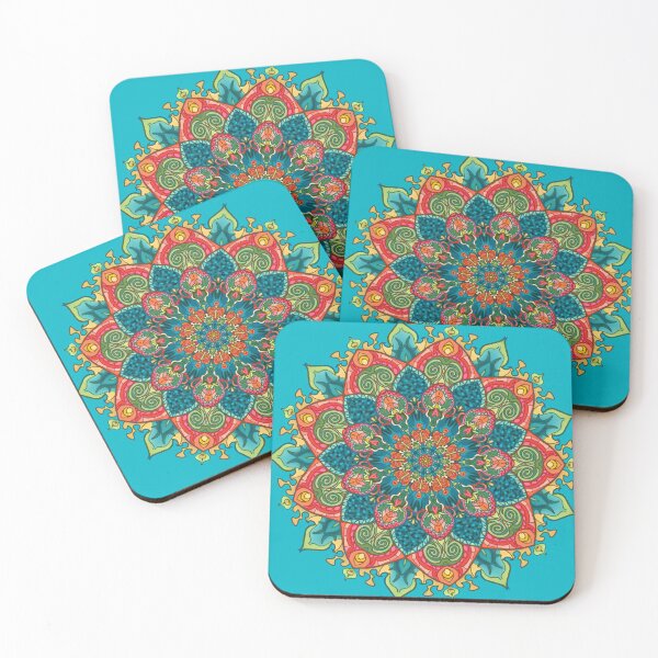Item preview, Fire lotus mandala designed and sold by ashleyfmiller.