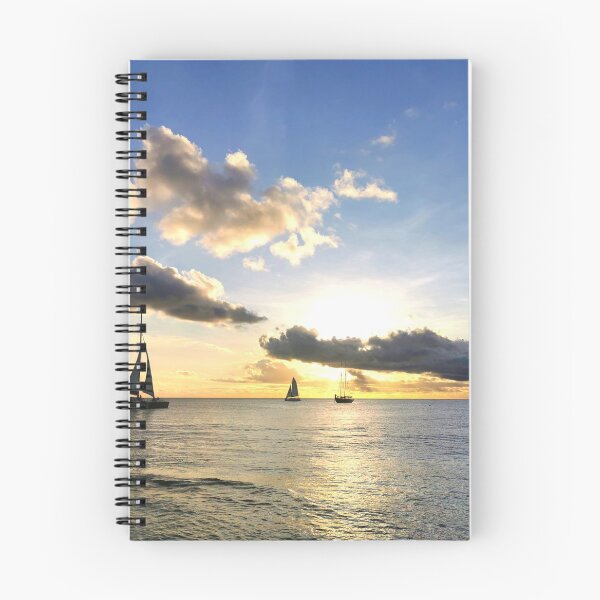Item preview, Barcos en un horizonte caribeño designed and sold by StylePunch.