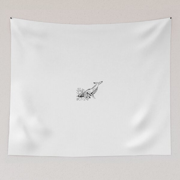 Item preview, Whale floating through time designed and sold by ayushsahaarts.