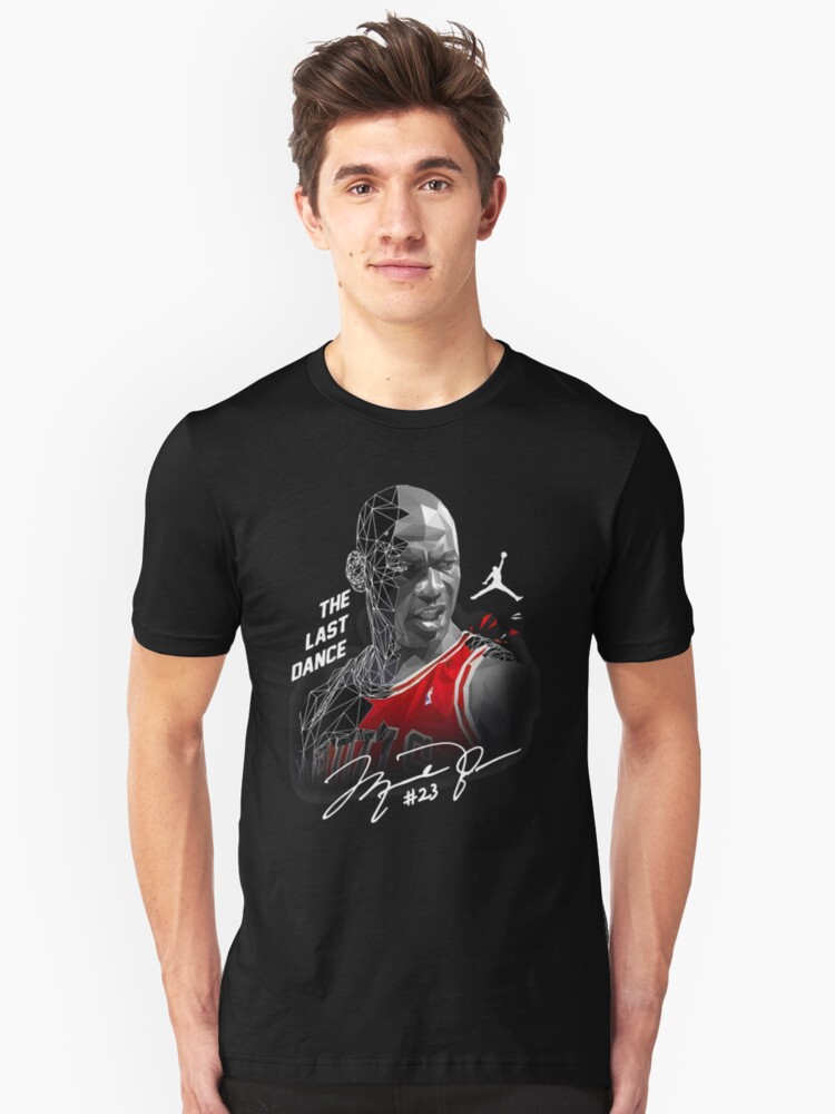 michael jordan last shot t shirt