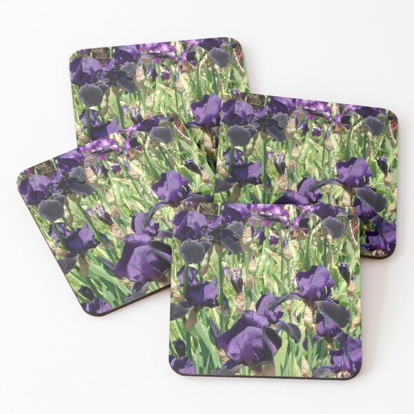 Item preview, Purple Bearded Iris designed and sold by Tamara McDonnell.