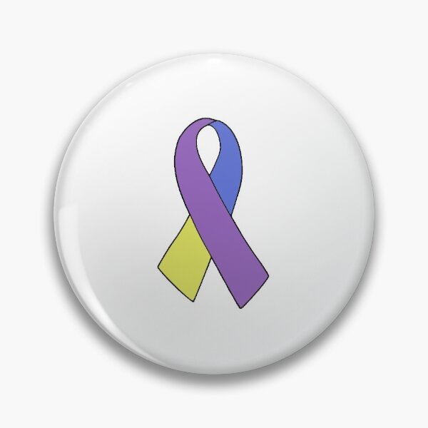 Item preview, Blue, Yellow, & Purple Ribbon designed and sold by ngtors.