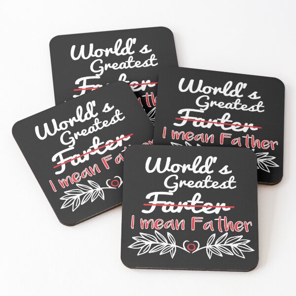 Item preview, World's Greatest Farter I Mean Father  Funny Gift for Dad Men's father's day designed and sold by AYMEDD.