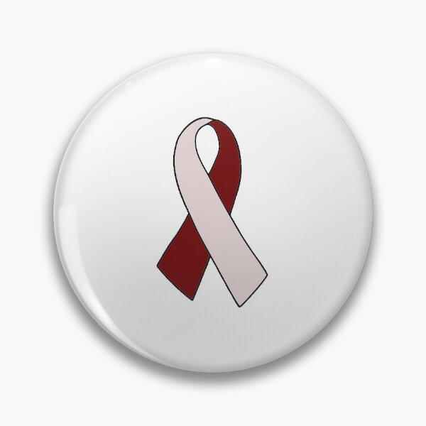 Item preview, White and Burgundy Ribbon designed and sold by ngtors.