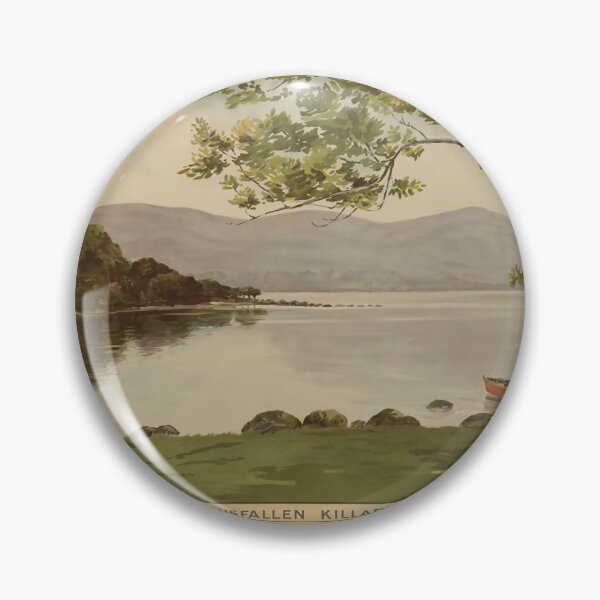 Item preview, Ireland for scenery vintage travel poster designed and sold by stickart-marek.