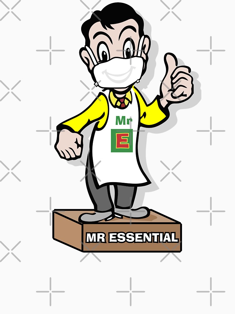 4 Square Man, Mr Essential Essential T-Shirt for Sale by Kiwidom