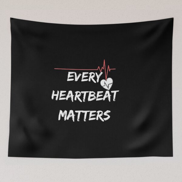 Item preview, Every Heart Beat Matters, Justice for George Floyd, #SAYHISNAME, In His Memory, Black Lives Matter designed and sold by Londonluxie.