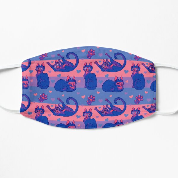 Queer Kitties - Bisexual Flat Mask