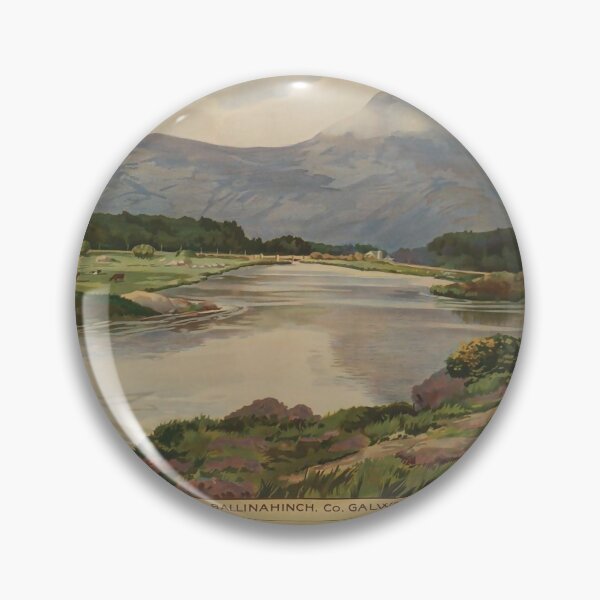 Item preview, Ireland for Romance vintage travel poster designed and sold by stickart-marek.