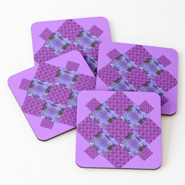 Item preview, MODERN ABSTRACT LILAC COLORED PURPLE GEMSTONES ART designed and sold by sharlesart.