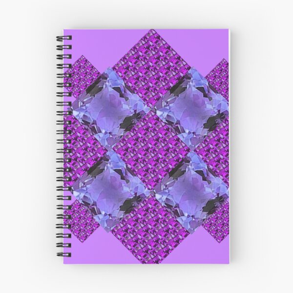 Item preview, MODERN ABSTRACT LILAC COLORED PURPLE GEMSTONES ART designed and sold by sharlesart.