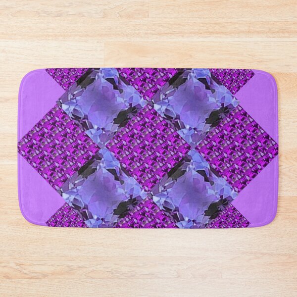 Item preview, MODERN ABSTRACT LILAC COLORED PURPLE GEMSTONES ART designed and sold by sharlesart.