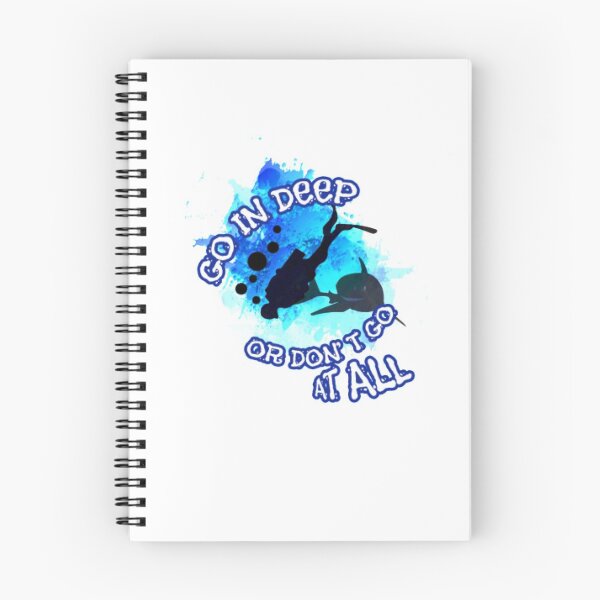 Item preview, Scuba Diving T Shirt Go Deeper Or Dont Go At All designed and sold by CristinaKarman3.