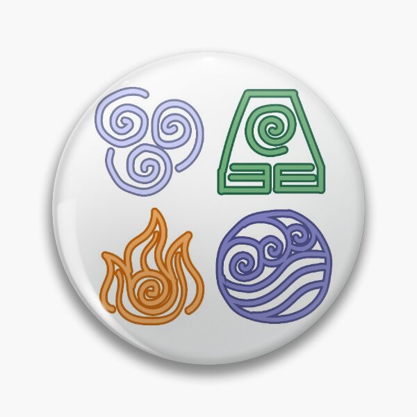 Item preview, Avatar Four Elements: Water, Earth, Fire, Air designed and sold by laughingplace55.