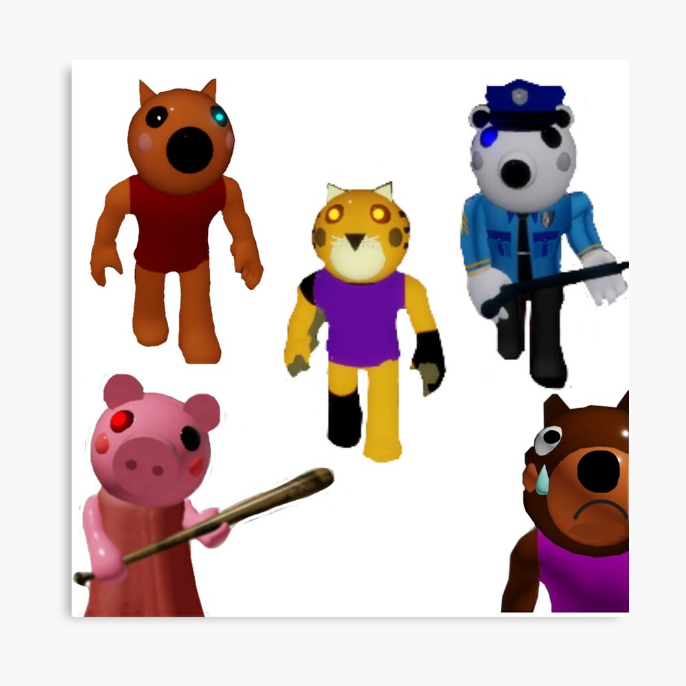 Roblox Piggy Photographic Print By Noupui Redbubble - pictures of roblox piggy