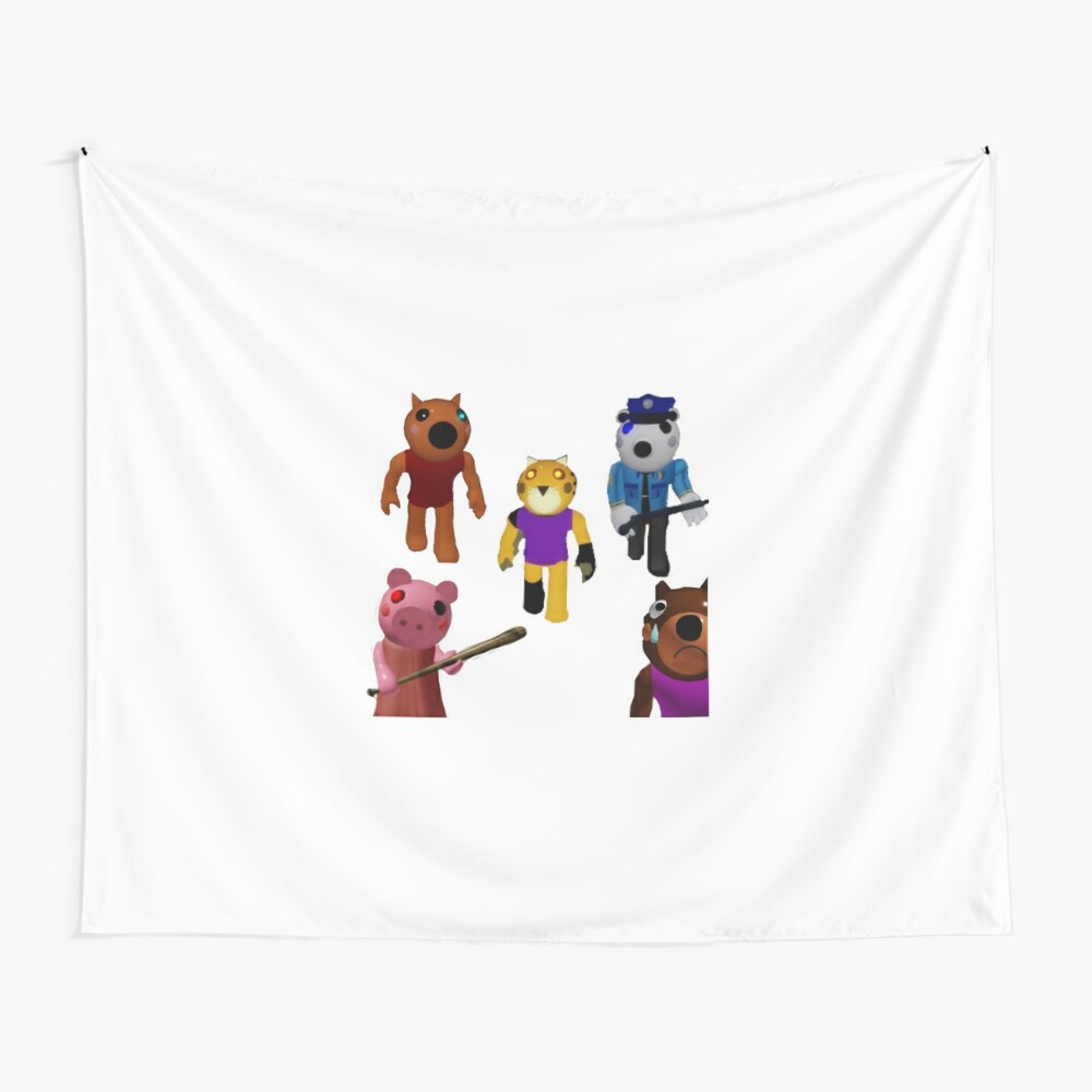 Roblox Piggy Laptop Skin By Noupui Redbubble - roblox construction worker shirt