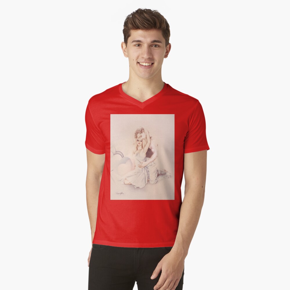 Item preview, V-Neck T-Shirt designed and sold by sara-moon.