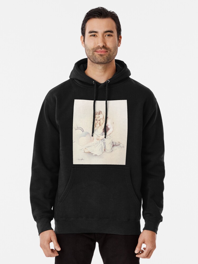 Thumbnail 1 of 5, Pullover Hoodie, Affection designed and sold by Sara Moon.