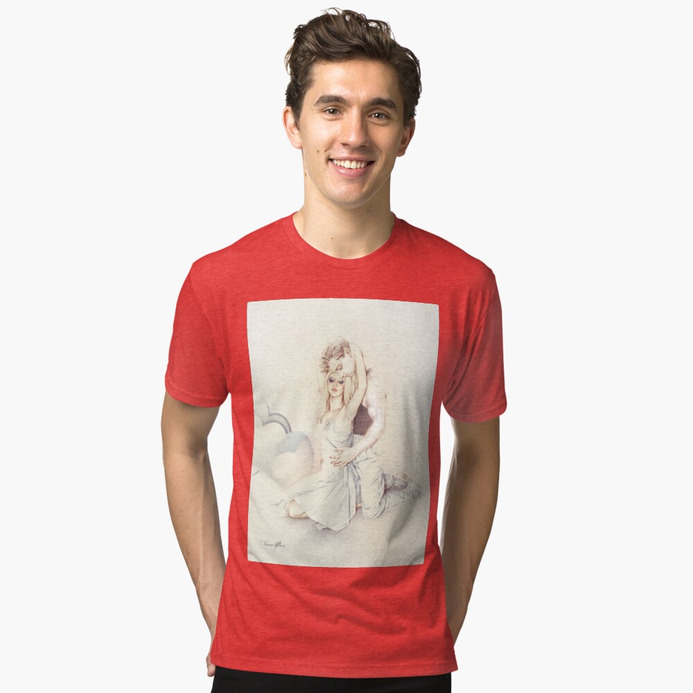 Item preview, Tri-blend T-Shirt designed and sold by sara-moon.