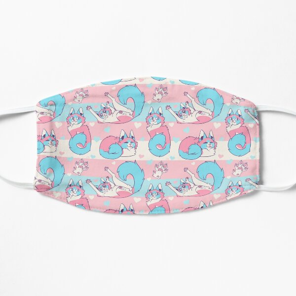 Queer Kitties - Transgender Flat Mask